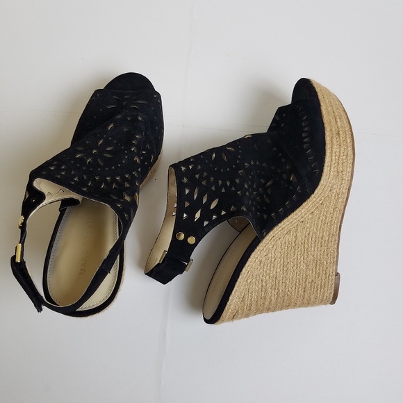 MARC FISHER HARLEA SUEDE ALMOND TOE PLATFR… - Picture 4 of 8